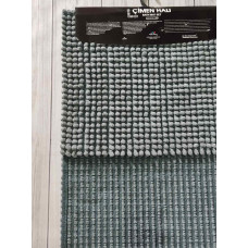 Antrasit помпончики. Килимки в ванну кімнату 2в1. River home Туреччина