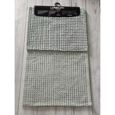 Mint помпончики. Килимки в ванну кімнату 2в1. River home Туреччина