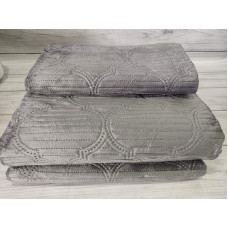 Antrasit велюрове покривало см., з наволочками. Toskana Туреччина.