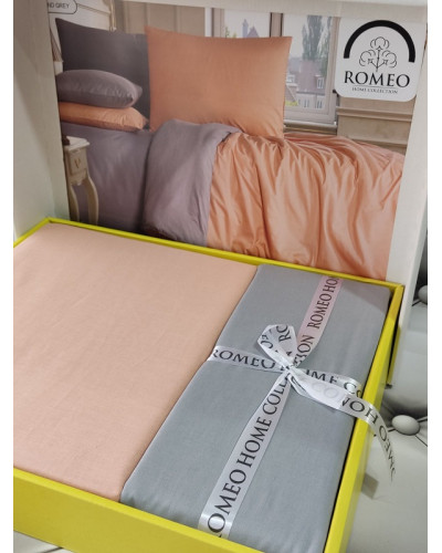 Комплекти постільної білизни Romeo Туреччина  Євро Бавовна ST4271 купити у Postel.biz.ua