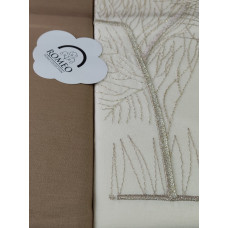 Nak.Twin tree постіль євро розміру з вишивкою. Ранфорс. Romeo Туреччина