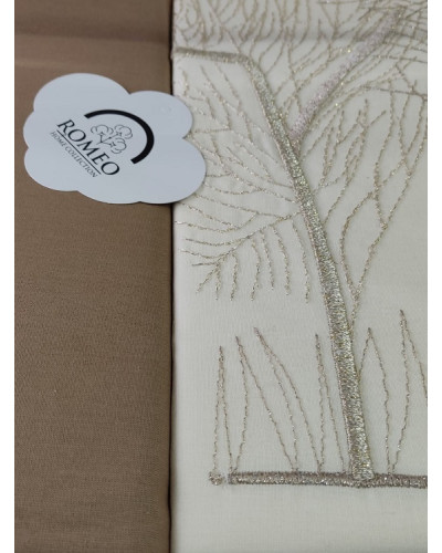 Комплекти постільної білизни Romeo Туреччина  Євро Бавовна ST4275 купити у Postel.biz.ua