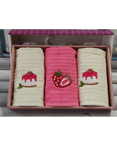 Рушники Fushia Туреччина  40х60 Бавовна ST4242 купити у Postel.biz.ua