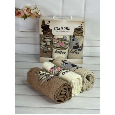 Mame Kofe 3в1 кухонні рушники см.