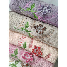 3D Flowers см., 6 шт/уп. махрові рушники 3D