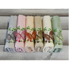 Mame 3d Butterfly см., 6 шт/уп. кухонні махрові рушники.