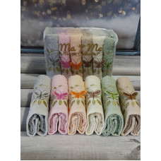 Mame 3d Butterfly см., 6 шт/уп. кухонні махрові рушники.