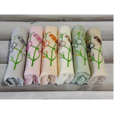 Mame 3d Vetka см., 6 шт/уп. кухонні махрові рушники.