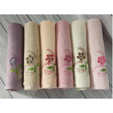 3D Flowers см., 6 шт/уп. Банні махрові рушники Mame Туреччина