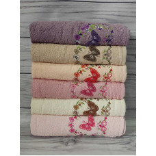 3D Kelebek см., 6 шт/уп. Банні махрові рушники Mame Туреччина