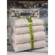 4в1 Pembe  набір рушників (2 банних, 2 обличча) Mame Туреччина