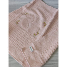 Рожеві рушники під ноги см. Махра. Karina Туреччина