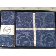 Francios indigo покривало см., з наволочками. Karina Туреччина.