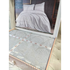 Meltem gri покривало см., з наволочками. Karina Туреччина.
