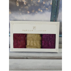 Pupilla Gold bordo 3в1 см., бамбуковий набір кухонних рушників.