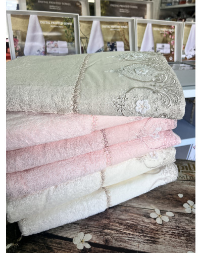 Рушники Pupilla Туреччина  50х90 Бамбук ST811 купити у Postel.biz.ua