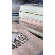 Hayal rose 3D бамбукові рушники см., 6 шт/уп. Pupilla Туреччина.