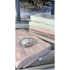 Hayal rose 3D бамбукові рушники см., 6 шт/уп. Pupilla Туреччина.