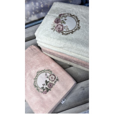 Hayal rose 3D бамбукові рушники см., 6 шт/уп. Pupilla Туреччина.