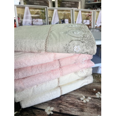 Alvin 3D бамбукові рушники см., 6 шт/уп. Pupilla Туреччина.