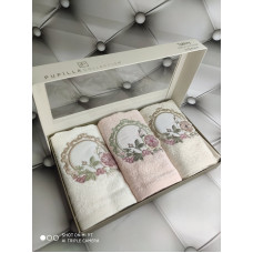 Pupilla Hayal rose кухонні рушники 3в1. Пеньє.