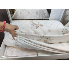 Santorini 3D сатинова постіль.  розмір. Pupilla Туреччина.