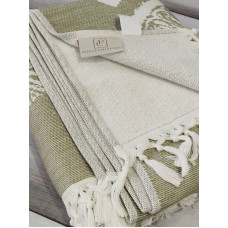 PUP. Limon yesil пештемал рушник, см. Бавовна. Pupilla Туреччина.