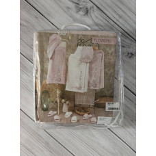 Flowers gul бамбукові жіночі набори для сауни. Pupilla Туреччина.