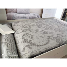 Queen gri покривало 250х260см., з наволочками. Pupilla Туреччина.