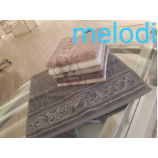 Melodi велюрові рушники см., 6 шт/уп. Pupilla Туреччина.