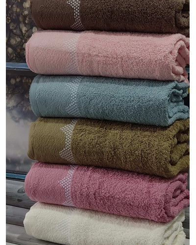 Рушники Sweet dreams Туреччина  100х150 Бавовна ST964 купити у Postel.biz.ua