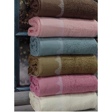 см.,Eko махрові рушники, 6 шт/уп. Бавовна. Sweet dream Туреччина.