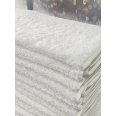 Біли готельні рушники см., 12 шт/уп. 480г/м2. Sweet dream Туреччина.