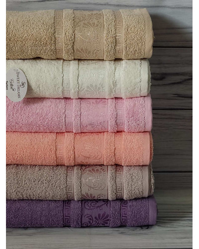 Рушники Sweet dreams Туреччина  70х140 Бавовна ST3983 купити у Postel.biz.ua