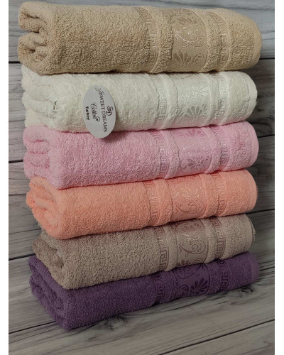 Рушники Sweet dreams Туреччина  70х140 Бавовна ST3983 купити у Postel.biz.ua