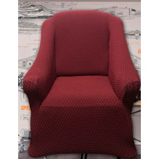 Altinkoza. Bordo чохли на диван та крісла, без спідниці