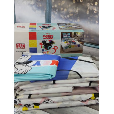 Mickey mouse полуторна дитяча постіль. Ранфорс. TAC Туреччина.
