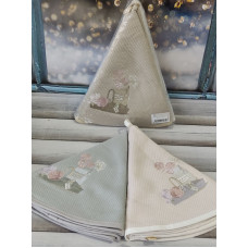 Pupilla Bernini 2в1 рушники см., рушники з вишивкою.