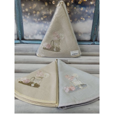 Pupilla Bernini 2в1 рушники см., рушники з вишивкою.