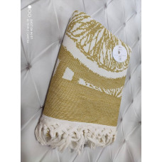 PUP. Limon sari пештемал рушник, см. Бавовна. Pupilla Туреччина.