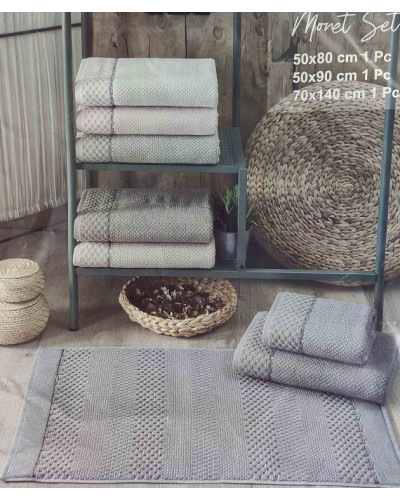 Рушники Pupilla Туреччина   Мікрокоттон ST4717 купити у Postel.biz.ua