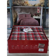 Classical red фланелева постіль.  розмір. Belizza Туреччина.