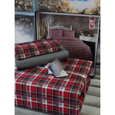 Classical red фланелева постіль.  розмір. Belizza Туреччина.