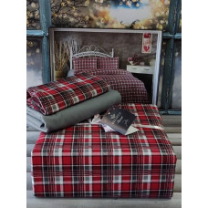 Classical red фланелева постіль.  розмір. Belizza Туреччина.