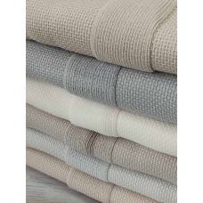 Bernini вафелька / махра рушники 50х80см. 6шт/уп. 600 г/м2 Pupilla Туреччина