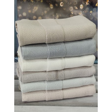 Bernini вафелька / махра рушники 50х80см. 6шт/уп. 600 г/м2 Pupilla Туреччина