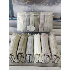 Pupilla Olga вафельі рушники см., 6 шт/уп.