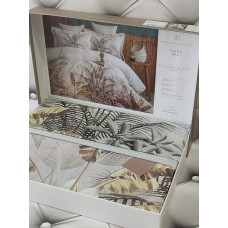 Terra bej 3D сатинова постіль.  розмір. Pupilla Туреччина.