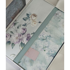 Rozy 3D сатинова постіль.  розмір. Pupilla Туреччина.