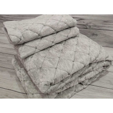 Lizbon gri покривало см. наволочки 50х70см. Велюр. Туреччина Miss Bella